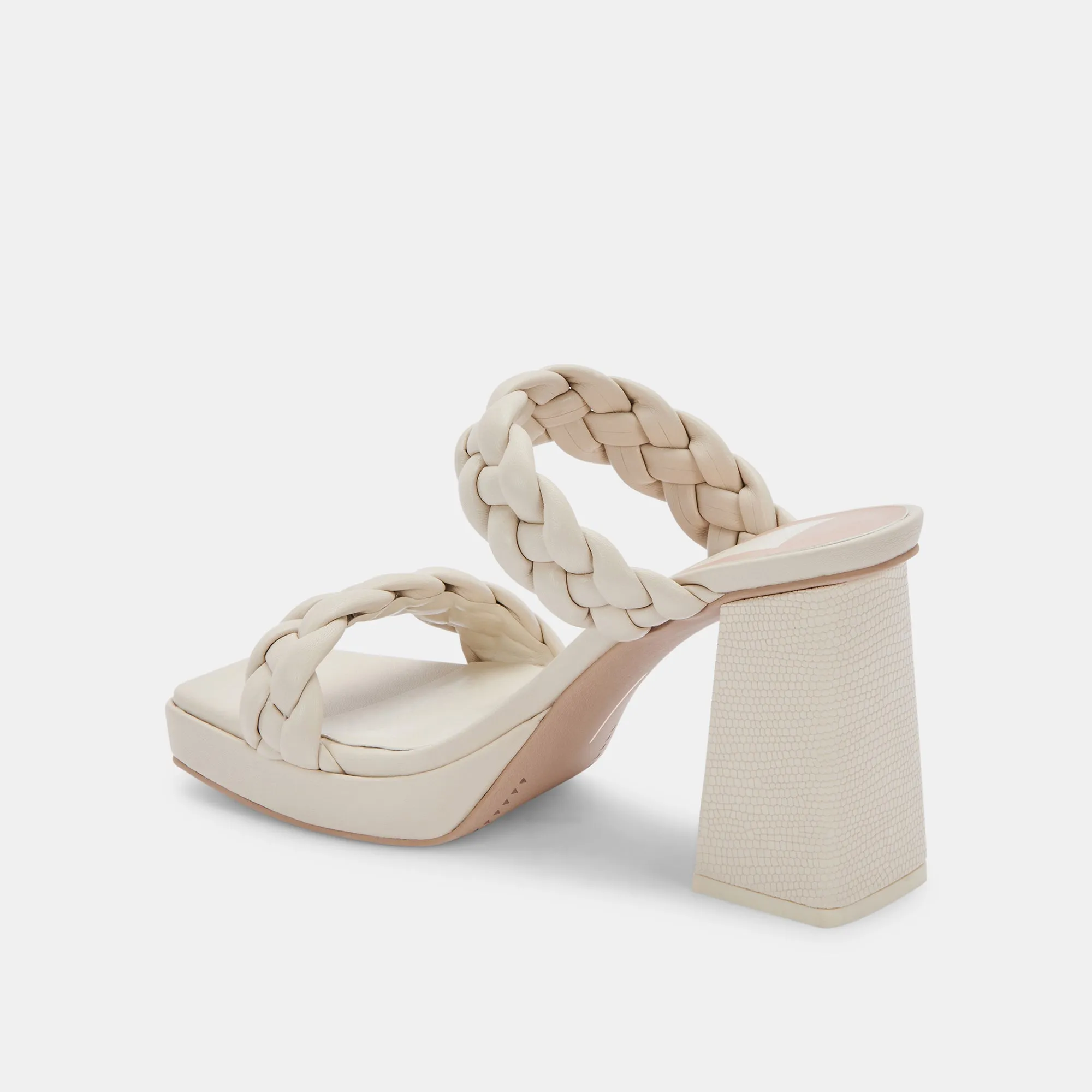 ASHBY HEELS IN IVORY STELLA - re:vita