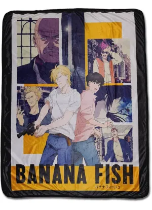 Banana Fish - Group Throw Blanket