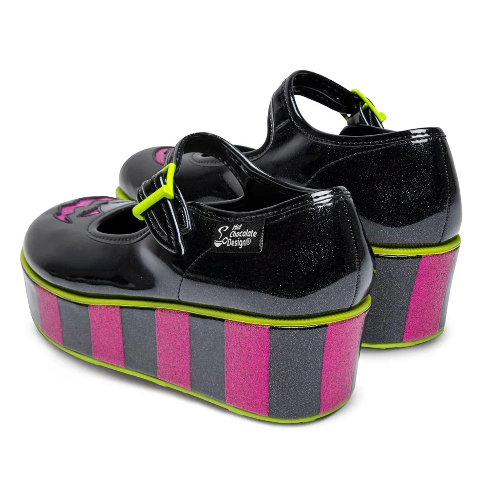 Chocolaticas® Toxic Halloween Women's Mary Jane Platform