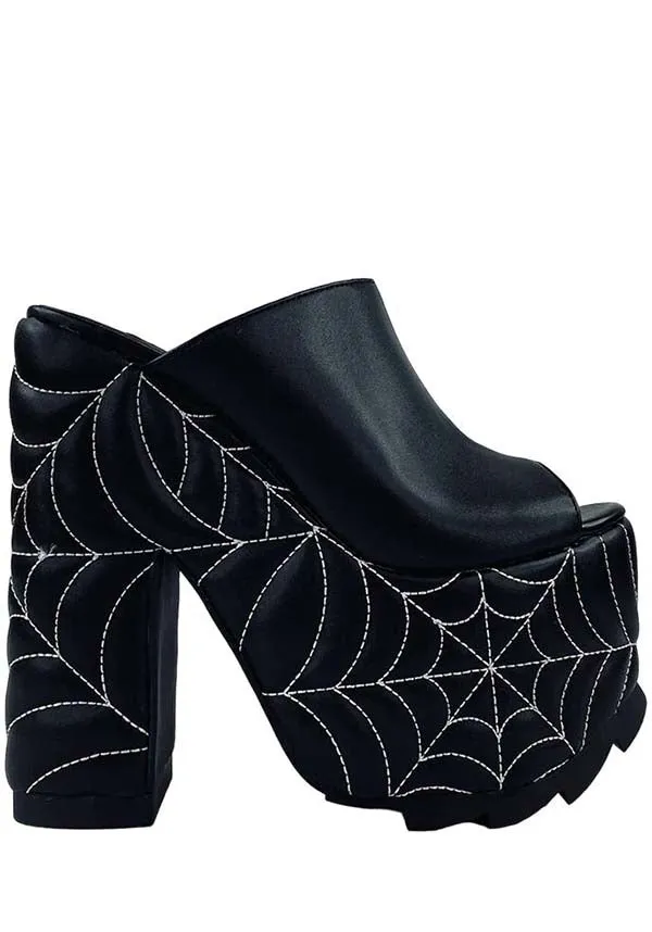 Dream Spider Web | PLATFORM HEELS*