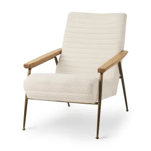 Grosjean Armchair | Cream Boucle