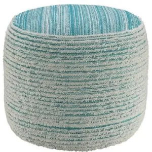 Havana 34024AQU Aqua Pouf