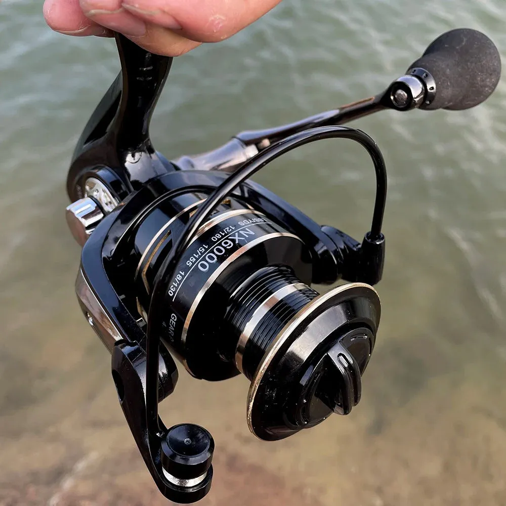 High-Quality Metal Spool Saltwater 5.2:1/4.7:1 High Speed Reel