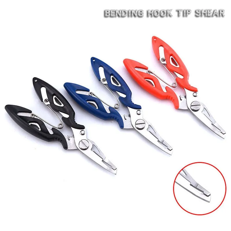 Multifunction Fishing Plier Scissor Braid Line Lure Cutter Hook Remover  Fishing Tackle Tool Cutting Fish Use Tongs Scissors