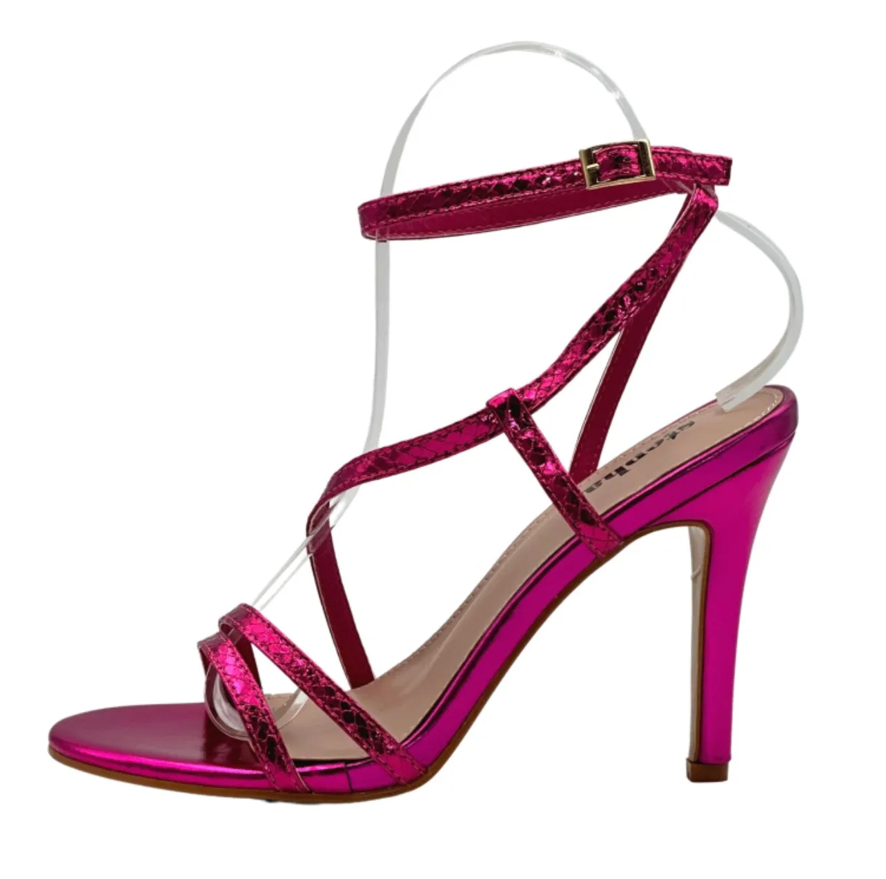 Nicole Strappy Sandal - Fuschia