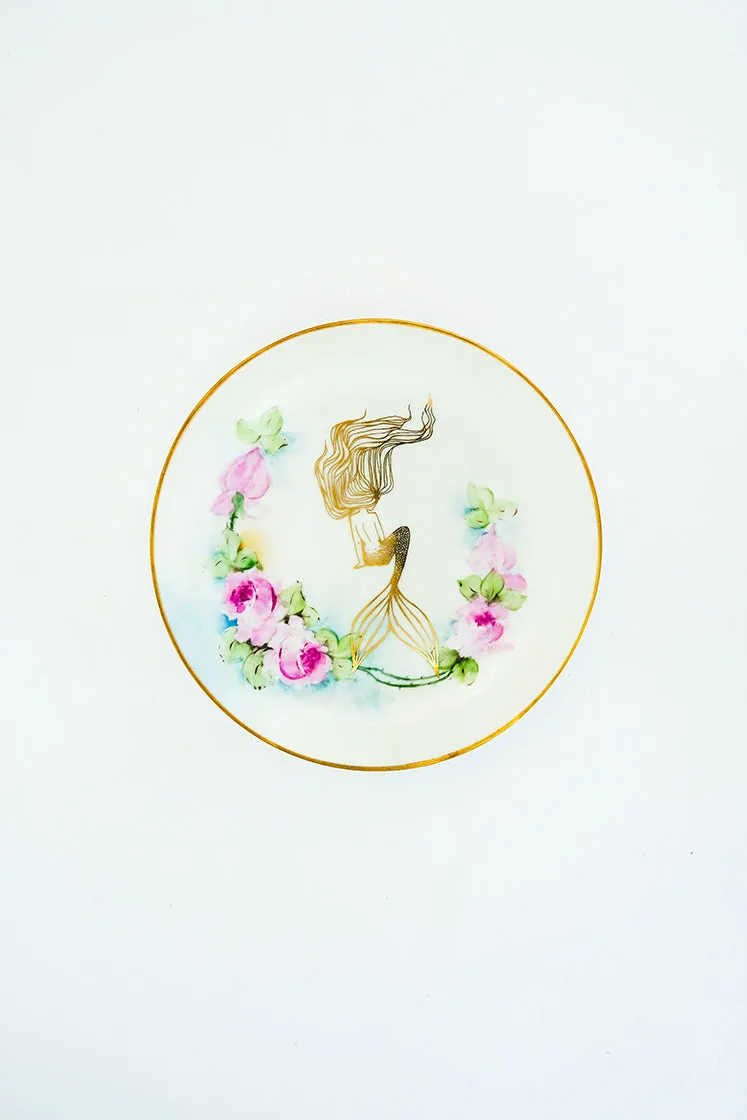 Sitting Mermaid Dish