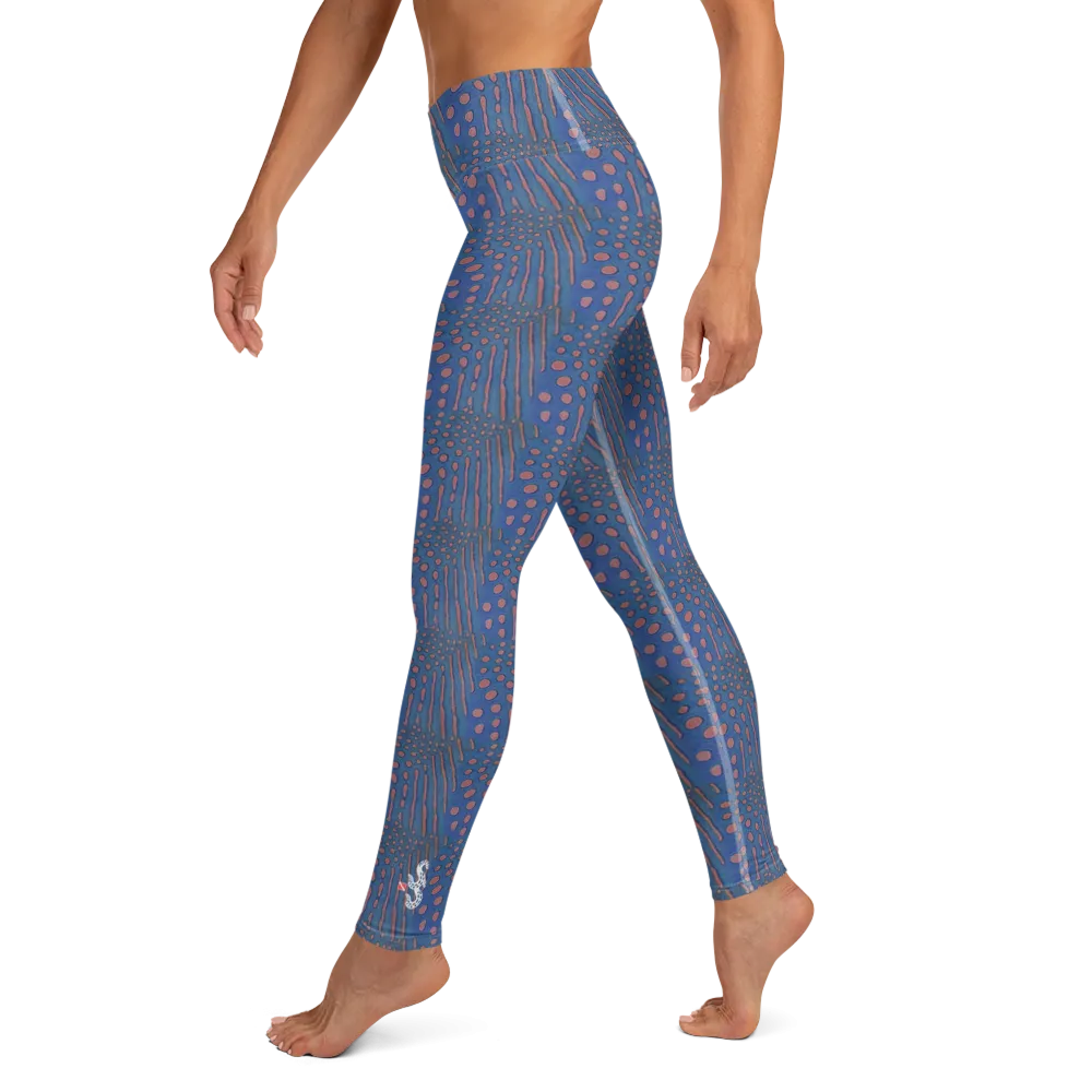 Sunrise Puffer Leggings - High Waist (Warehouse)