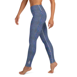 Sunrise Puffer Leggings - High Waist (Warehouse)