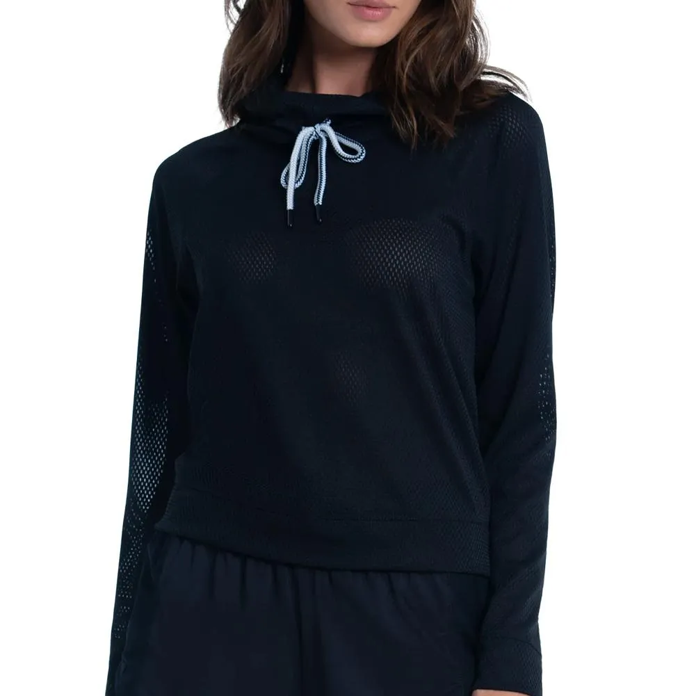 Women's High Neck Long Sleeve Tennis Pullover